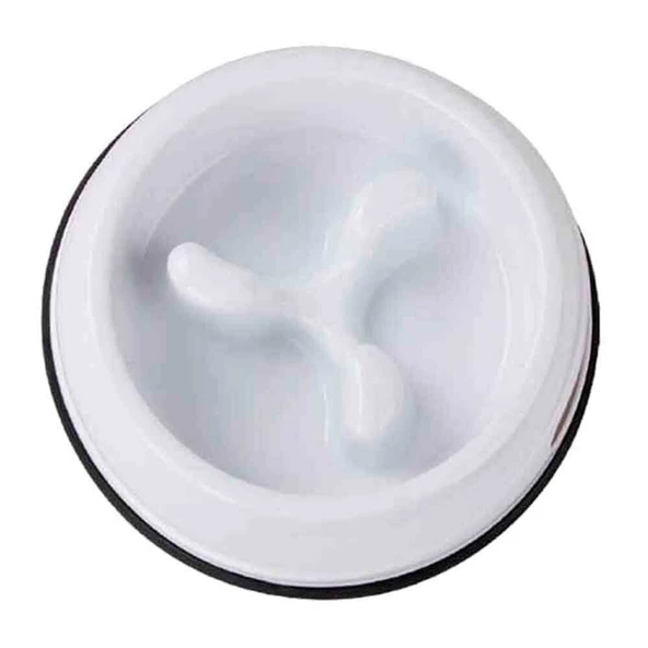 Pawise Yavaş Yeme Mama Kabı 1000 ml  19 x 7 cm ürün görseli 1