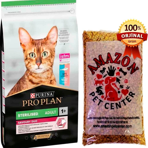 ProPlan Sterilised Kedi Maması Morina ve Alabalıklı Açık 1 Kg ürün görseli 1