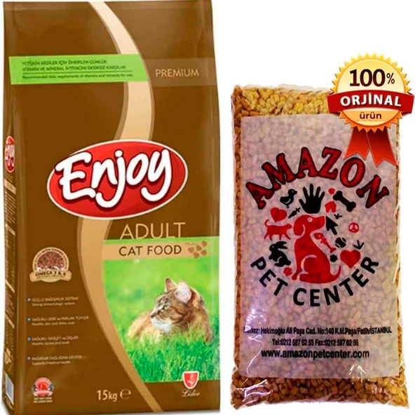 Enjoy Tavuklu Kedi Maması Açık 1 Kg ürün görseli 1