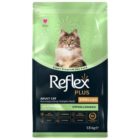 Reflex Plus Sterilised Kısır Kedi Maması Tavuklu 1,5 Kg ürün görseli 1