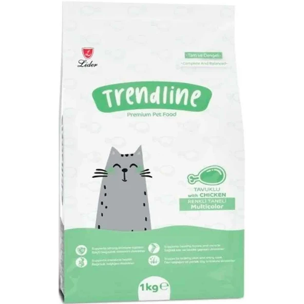 Trendline Gourmet Tavuklu Kedi Maması 1 Kg ürün görseli 1