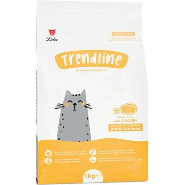 Trendline Tavuklu Kedi Maması 1 Kg ürün görseli 1