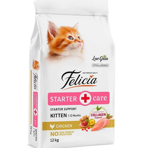 Felicia Yavru Kedi Maması Az Tahıllı 12 Kg ürün görseli 1