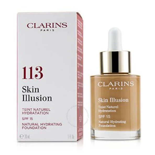 Clarins Skin Illusion Foundation Spf15 113 Chestnut ürün görseli 1