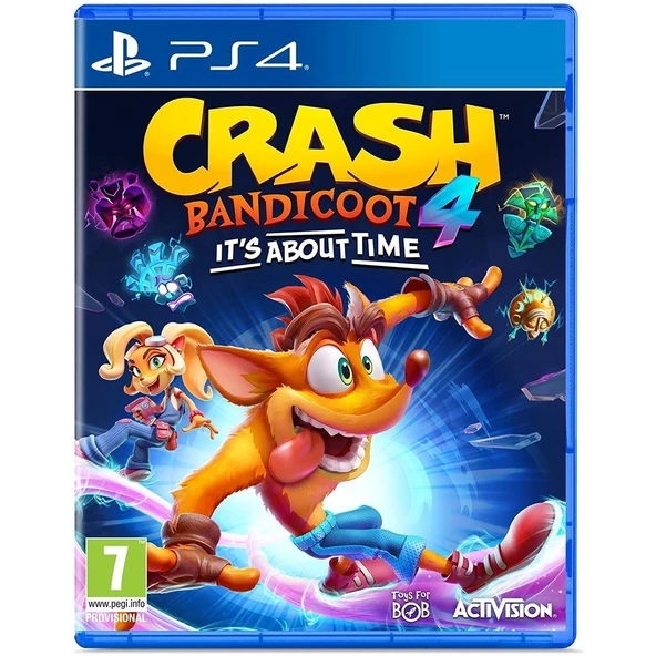 Crash Bandicoot 4 It's About Time PS4 Oyun ürün görseli 1