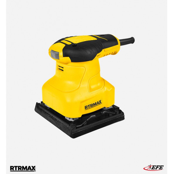 RTRMAX RTM3740 Avuç İçi Titreşimli Zımpara Makinası 230W 100X110 MM ürün görseli 1