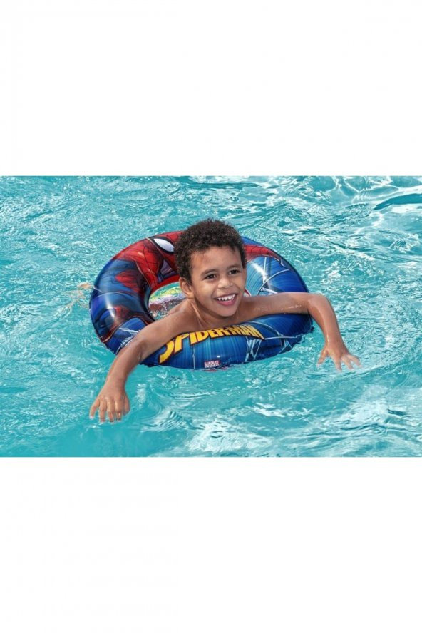 Spider-man Yüzme Simidi 56 Cm - Resim 3