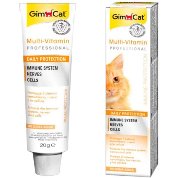 GimCat Multi Vitamin Kedi Macunu 20 Gr ürün görseli 1