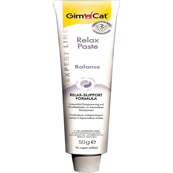 Gimcat Relax Paste Sakinleştirici Kedi Macunu 50 gr ürün görseli 1