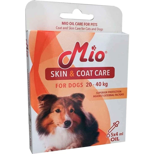 Mio Bakım Yağı 5'li Tüp- Köpek 20-40 kg ürün görseli 1