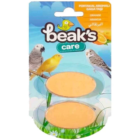 Beak'S Portakal Aromalı Gaga Taşı - İkili SG007 ürün görseli 1