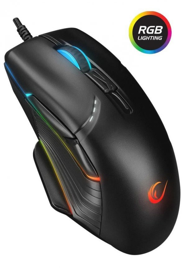 Rampage Fihgter Rgb Ledli Oyuncu Mouse 12400 Dpi Smx-R19 ürün görseli 1