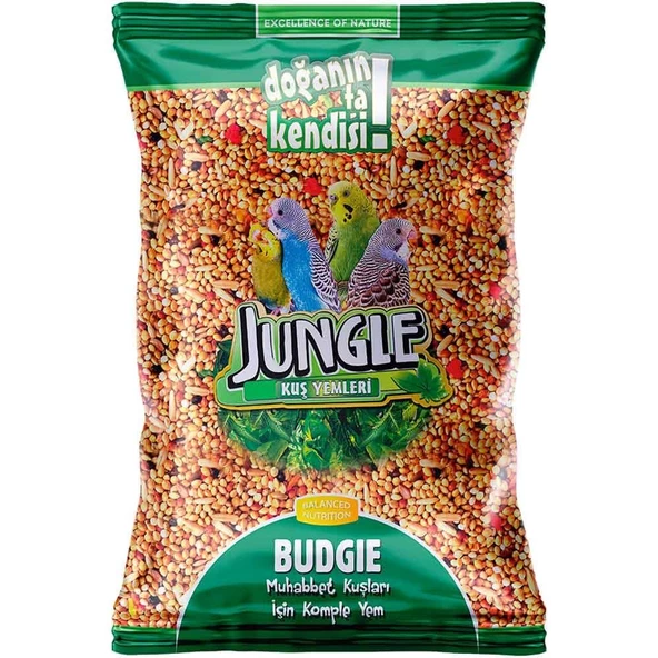 Jungle Poşet Muhabbet Kuşu Yemi 1 kg ürün görseli 1