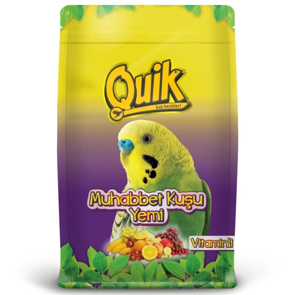 QUİK Muhabbet Kuşu Yemi 400gr ürün görseli 1