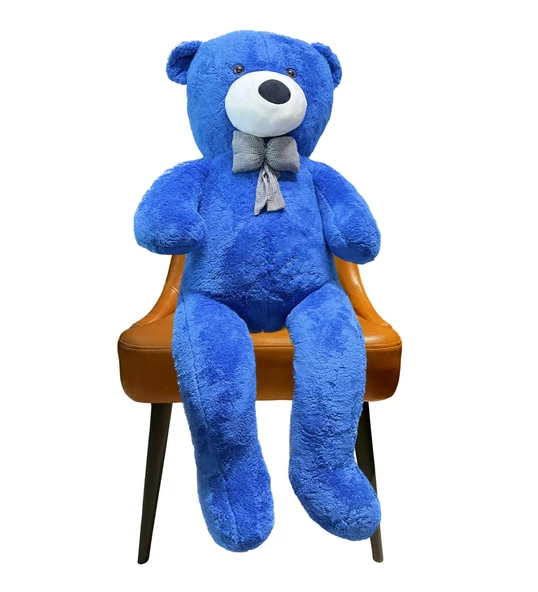 160 cm Sevgiliye Özel Romantik DEV Boy Papyonlu Peluş Ayı- % 100 YERLİ ürün görseli 1