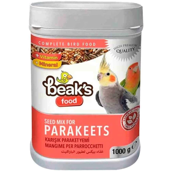 Beak's Küçük Papağan Yemi 1 Kg ürün görseli 1