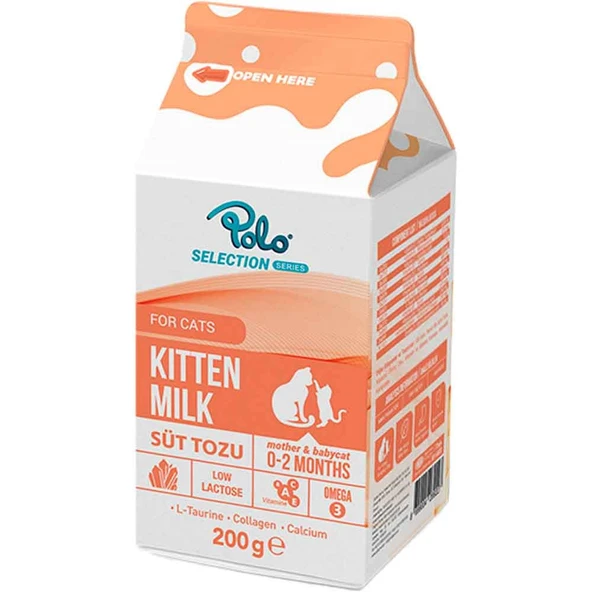 Polo Kitten Milk Yavru Kedi Süt Tozu 200 Gr ürün görseli 1