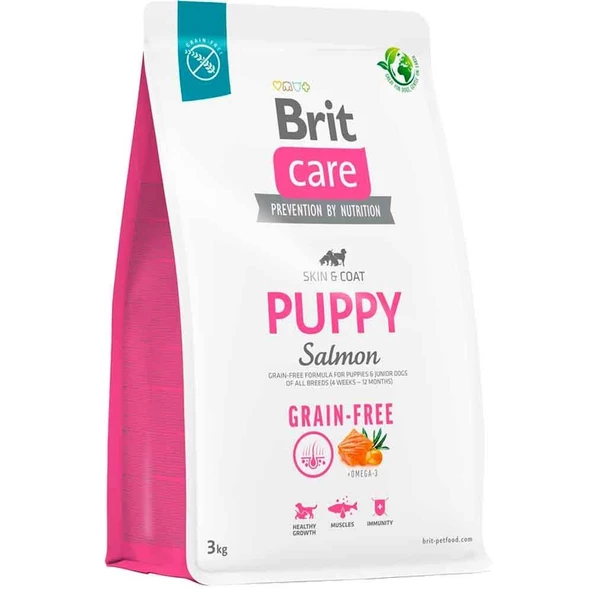 Brit Care Tahılsız Somonlu Yavru Köpek Maması 3 Kg ürün görseli 1
