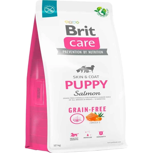 Brit Care Tahılsız Somonlu Yavru Köpek Maması 12 Kg ürün görseli 1