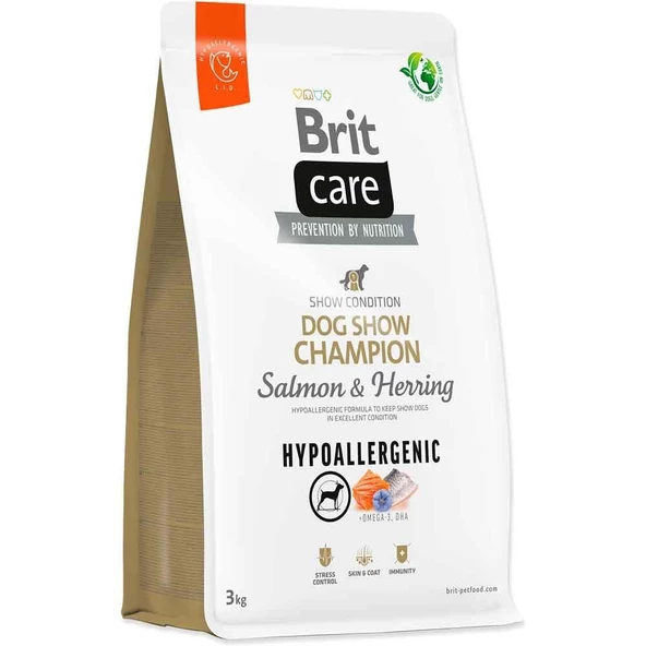 Brit Care Dog Show Hypoallergenic Somonlu Köpek Maması 3 Kg ürün görseli 1