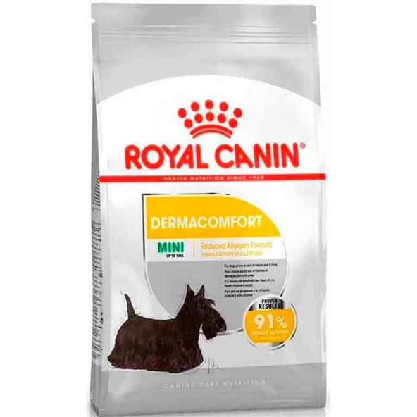 Royal Canin Köpek Maması Mini Dermaconfort 3 kg ürün görseli 1
