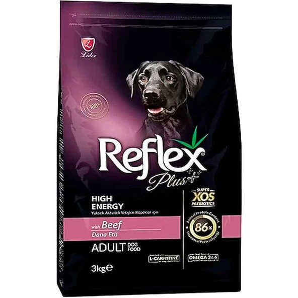 Reflex Plus High Energy Dana Etli Köpek Maması 3 Kg ürün görseli 1