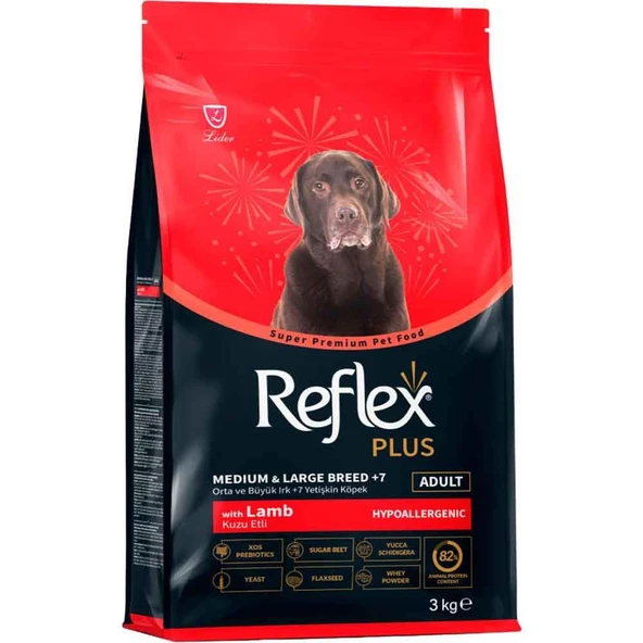 Reflex Plus Senior Kuzulu Yaşlı Köpek Maması 3 Kg ürün görseli 1