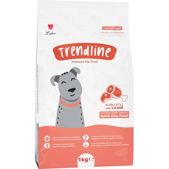 Trendline Kuzu Etli Köpek Maması 1 Kg ürün görseli 1