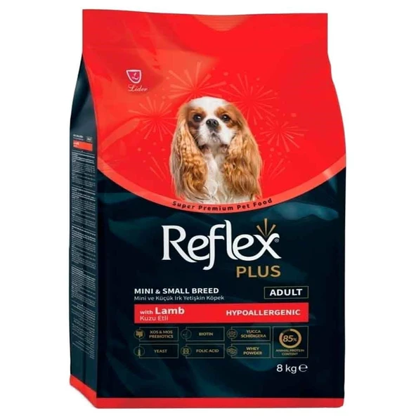 Reflex Plus Küçük Irk Kuzu Etli Köpek Maması 8 Kg ürün görseli 1