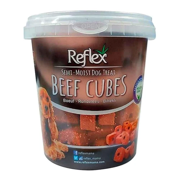 Reflex Semi-Moist Biftekli Küp Köpek Ödülü 500 Gr ürün görseli 1