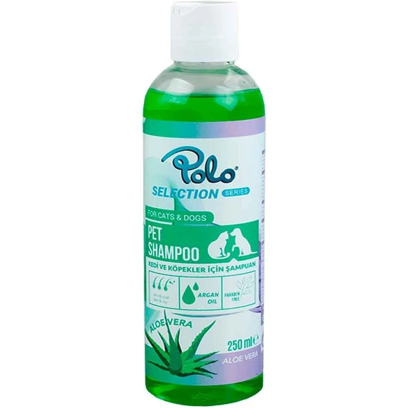 Polo Aloe Vera Aromalı Kedi ve Köpek Şampuanı 250 ml ürün görseli 1