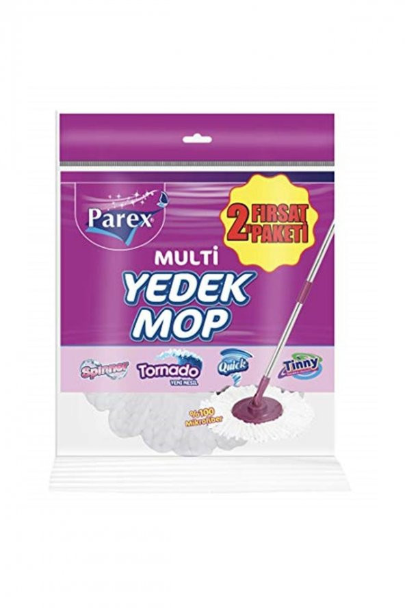 Parex Multi Yedek Mop 1 Paket (1 X 2 Adet) ürün görseli 1
