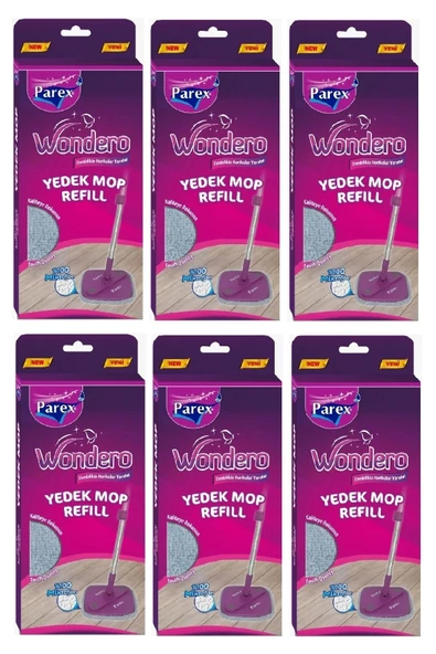 Parex Wondero Yedek Paspas Mop X 6 Adet ürün görseli 1