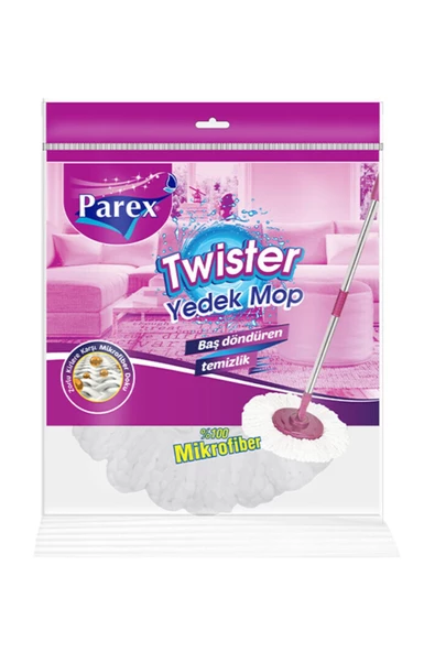 Parex Twister Yedek Mop 2 Li Paket ürün görseli 1