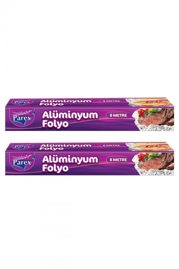 Parex Alüminyum Folyo 8m X 2 Paket ürün görseli 1