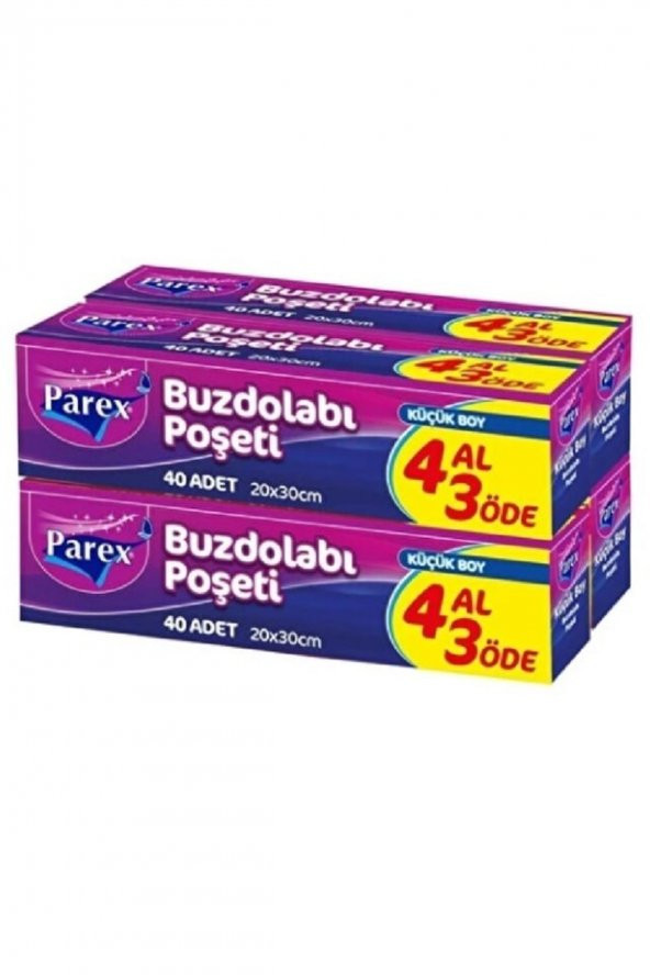 Parex Buzdolabı Poşeti Küçük Boy 4 Al 3 Öde-yeni ürün görseli 1