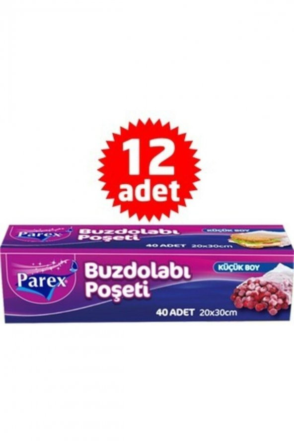 Parex Buzdolabı Poşeti Küçük Boy X 12 Adet ürün görseli 1