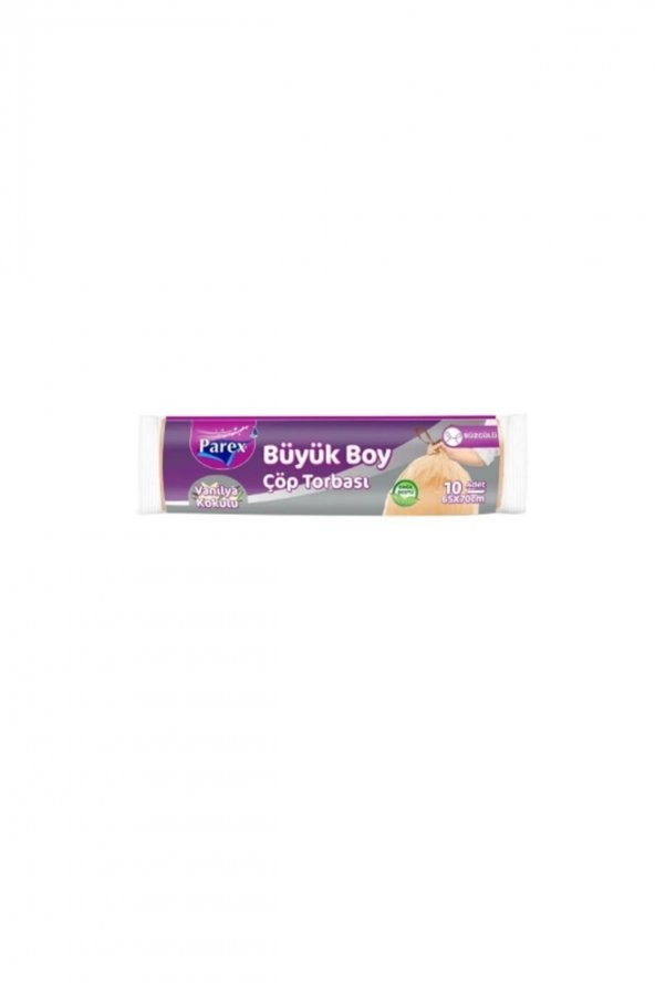 Parex Ekonomik Büzgülü Vanilya Kokulu Çöp Torbası Büyük ürün görseli 1