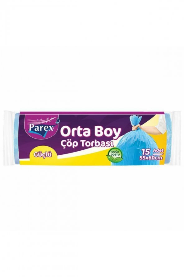 Parex Güçlü Çöp Torbası Orta Boy ürün görseli 1