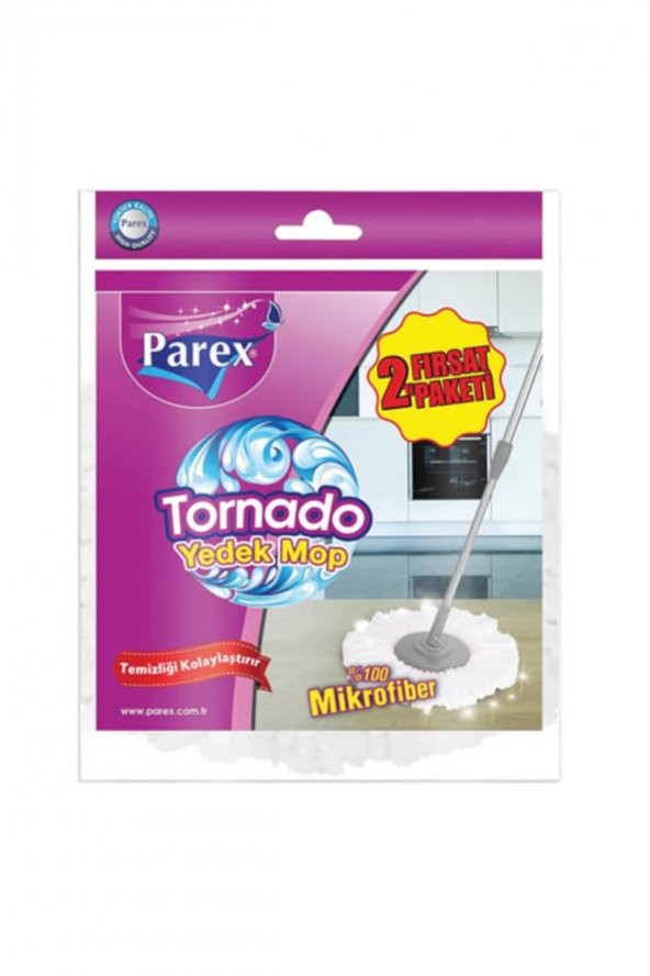 Parex Tornado Mop Yedek 1+1 ürün görseli 1