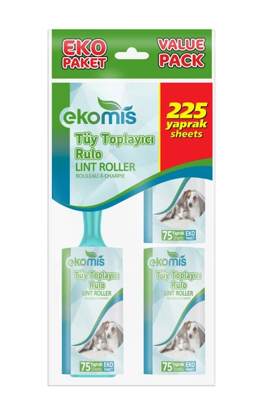 Ekomis Tüy Toplayıcı Rulo Eko Paket 225'Lİ ürün görseli 1