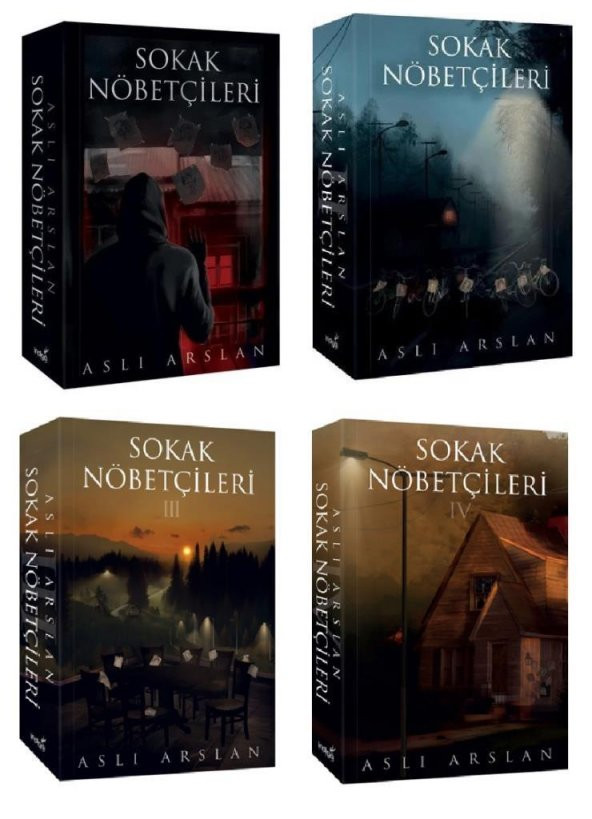 Aslı Arslan Sokak Nöbetçileri Seti Karton Kapak (4 Kitap) ürün görseli 1