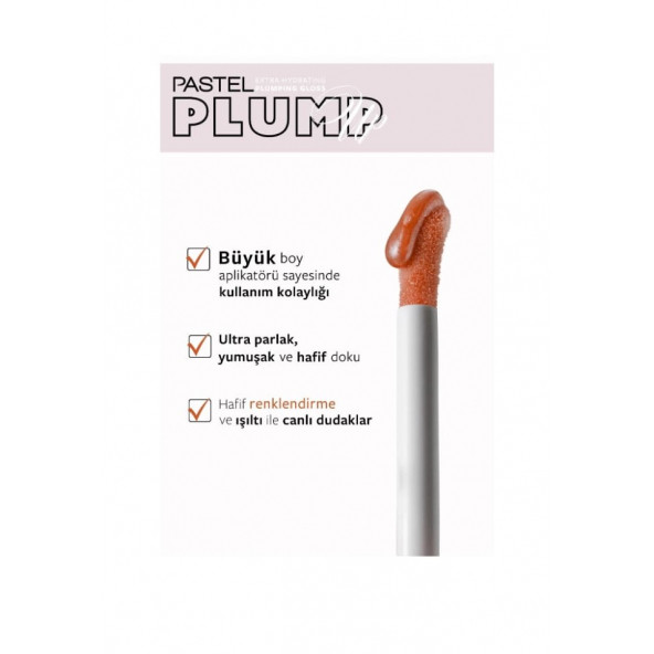 Pastel Profashion Plump Up Extra Hydrating Plumping Gloss 202 - Resim 6