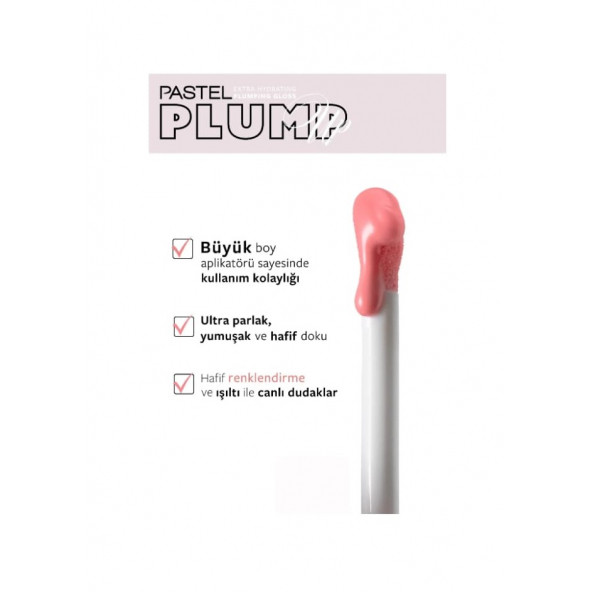 Pastel Profashion Plump Up Extra Hydrating Plumping Gloss 203 - Resim 5