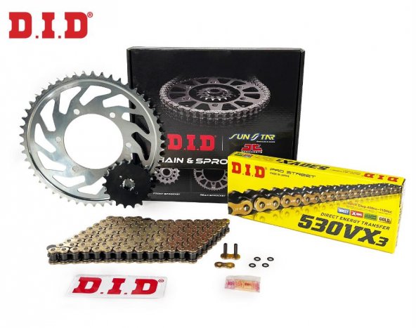 daiセット PTTAVM: Did-Jt 2000-2005 Kawasaki ZX-12 R Uyumlu Zincir Dişli Set