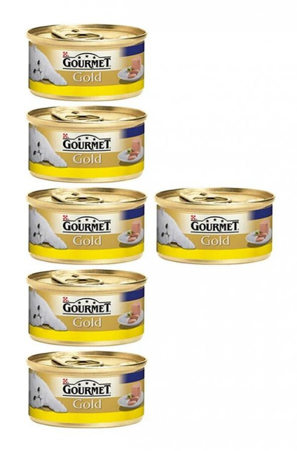 Gourmet Gold Kıyılmış Tavuklu Yaş Kedi Maması 85 Gr 6AL 5 Öde ürün görseli 1