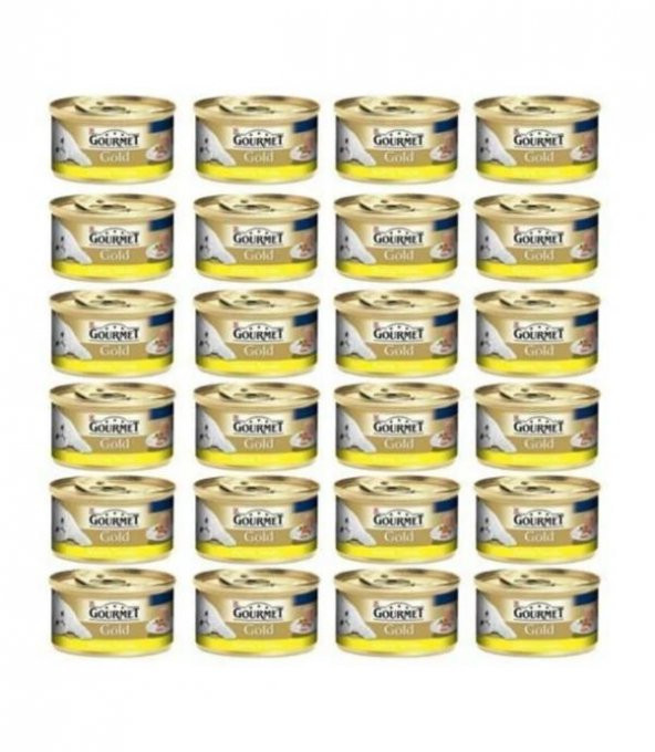 Gourmet Gold Kıyılmış Tavuklu Kedi Konservesi 85 Gr 24 Adet ürün görseli 1