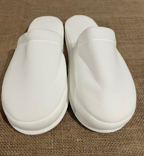 Çift Kat Polyester Havlu Süslenebilir Lohusa Terliği 5 Çift ürün görseli 1