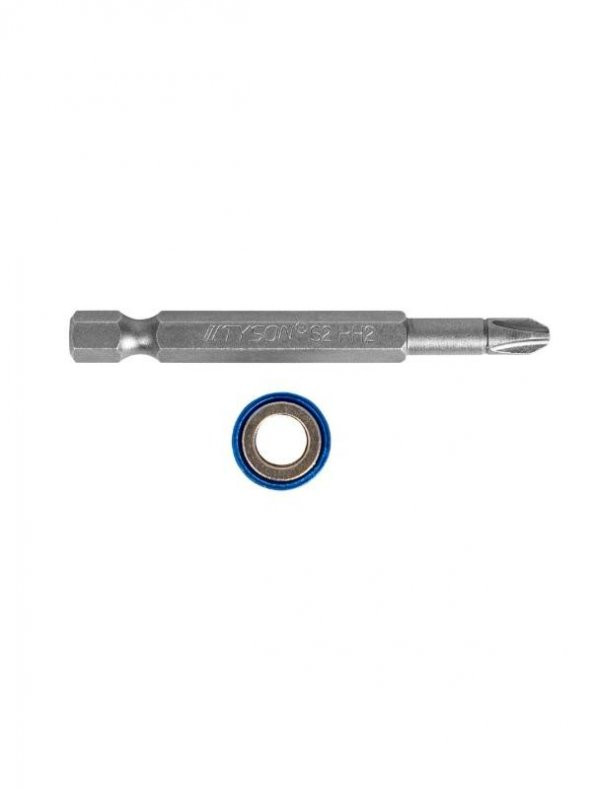 TYSON PH2*65 MM TEK YÖNLÜ MIKNATıS UÇLU BİTS UÇ - Resim 3