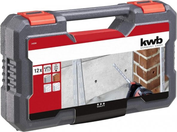 KWB Sds Plus Uç Seti 12 Parça 49240280 - Resim 2
